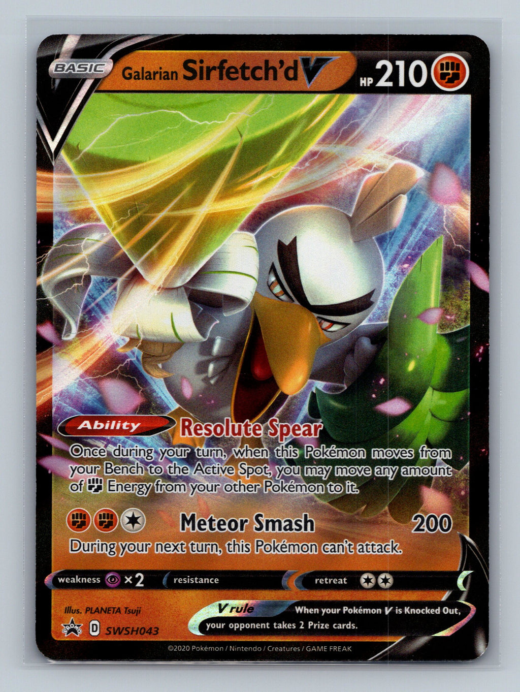 Galarian Sirfetch'd V - SWSH043