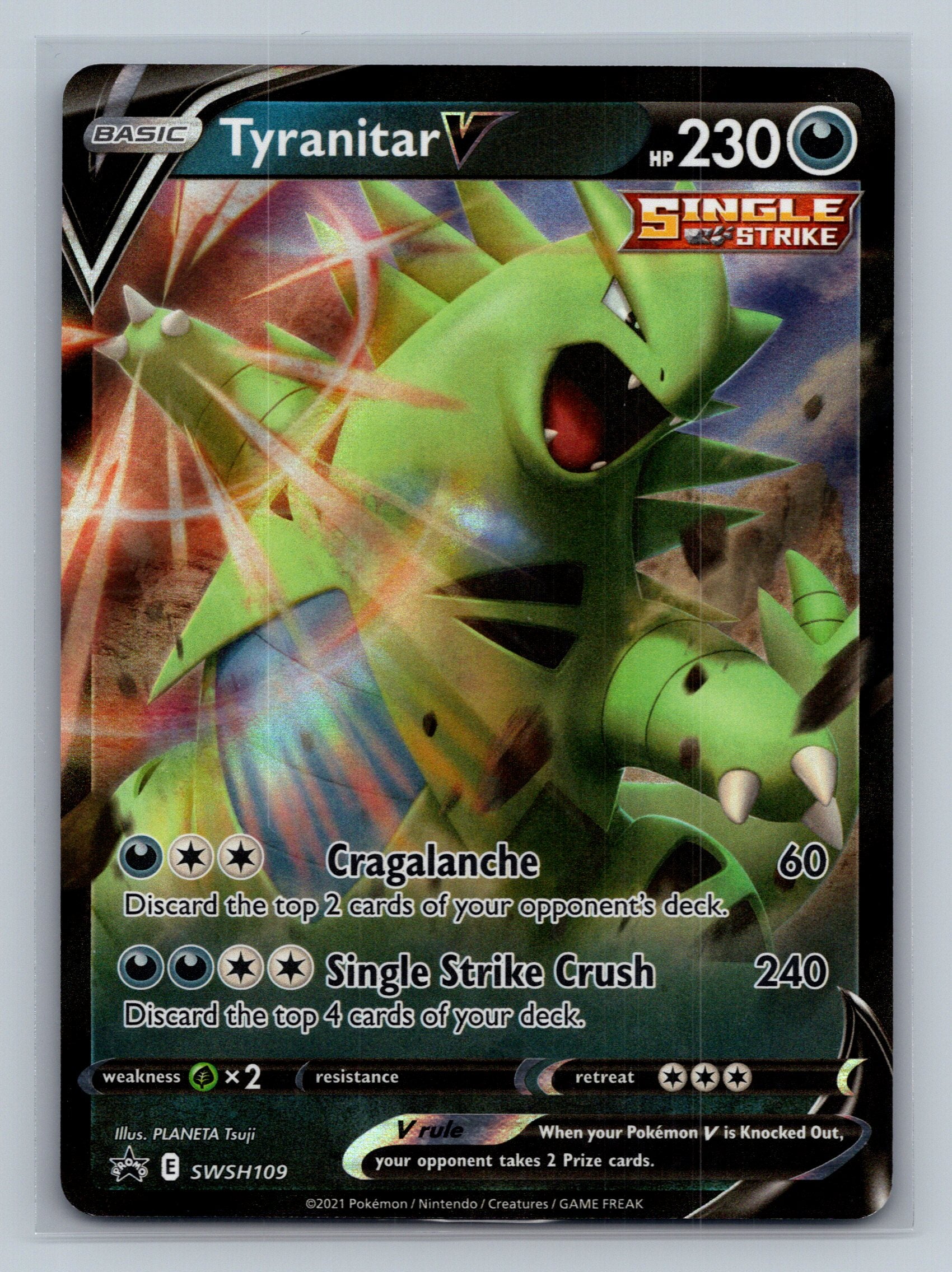 Tyranitar V - SWSH109