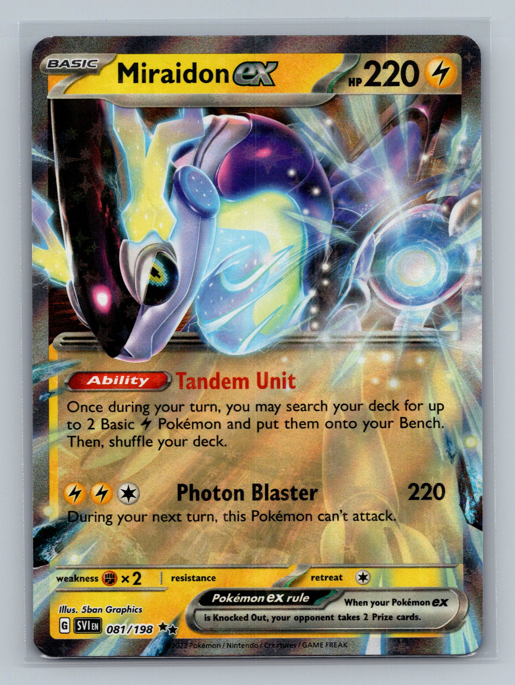 Miraidon ex - 081/198