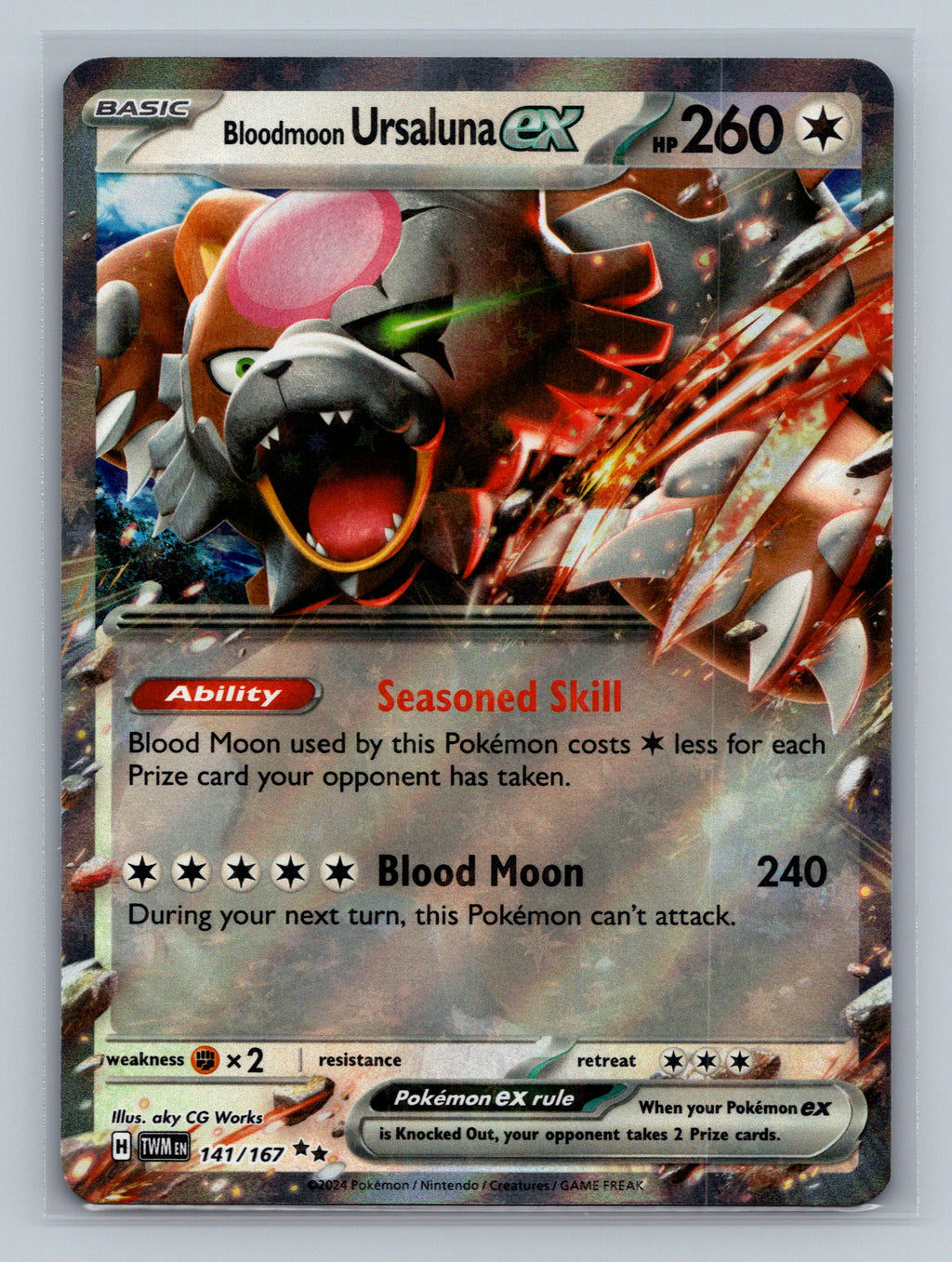 Bloodmoon Ursaluna ex - 141/167