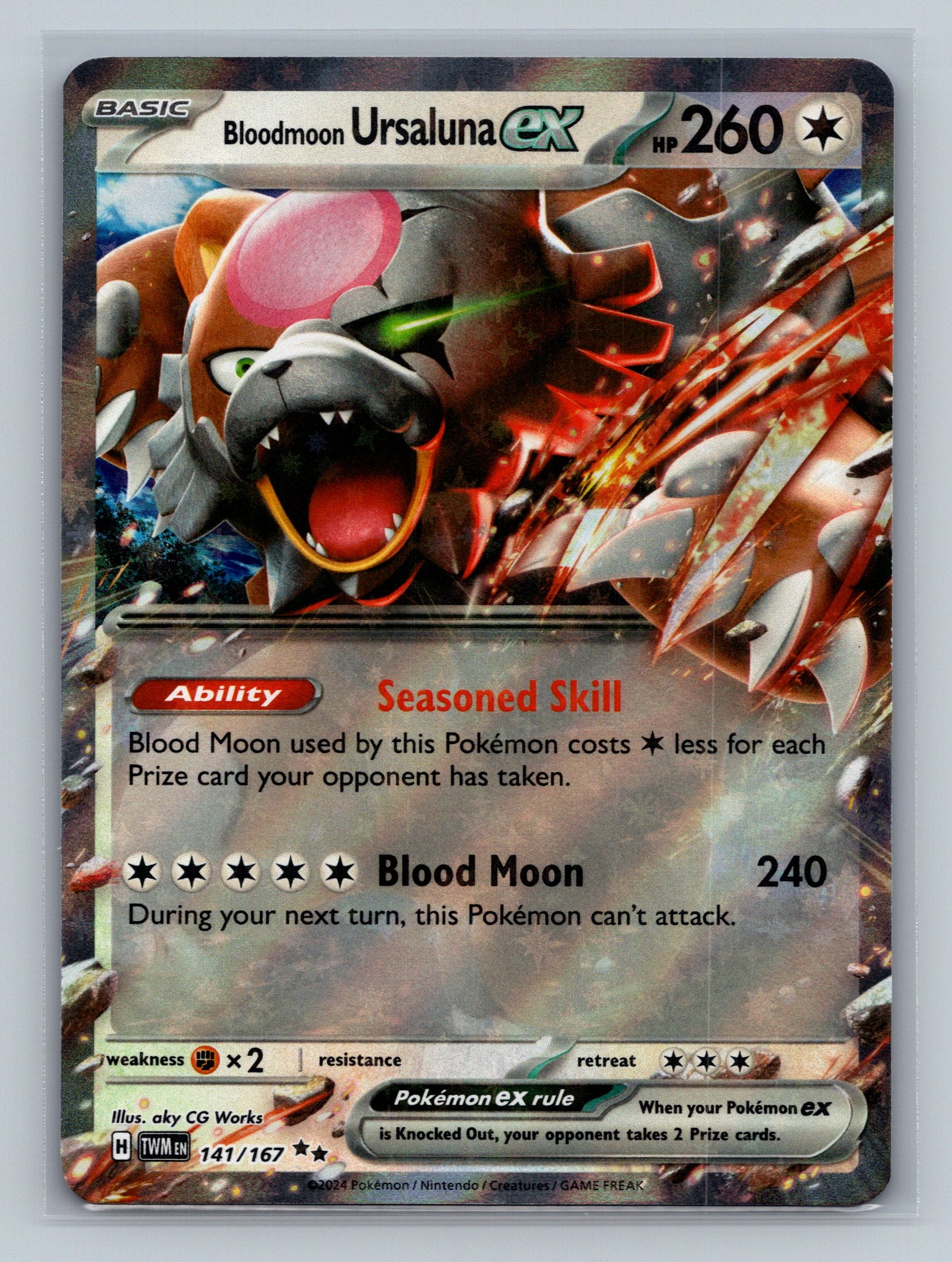 Bloodmoon Ursaluna ex - 141/167