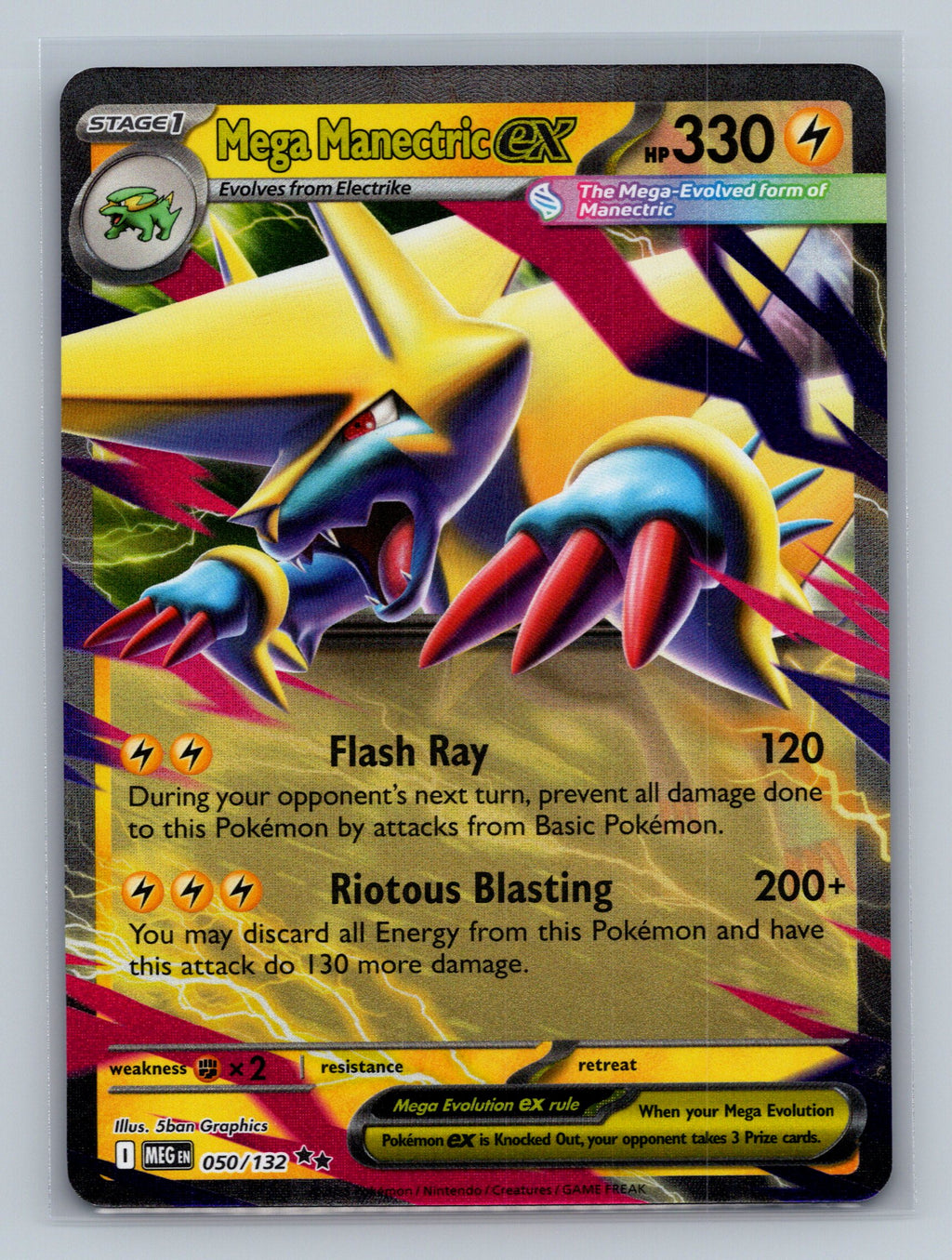 Mega Manectric ex - 050/132