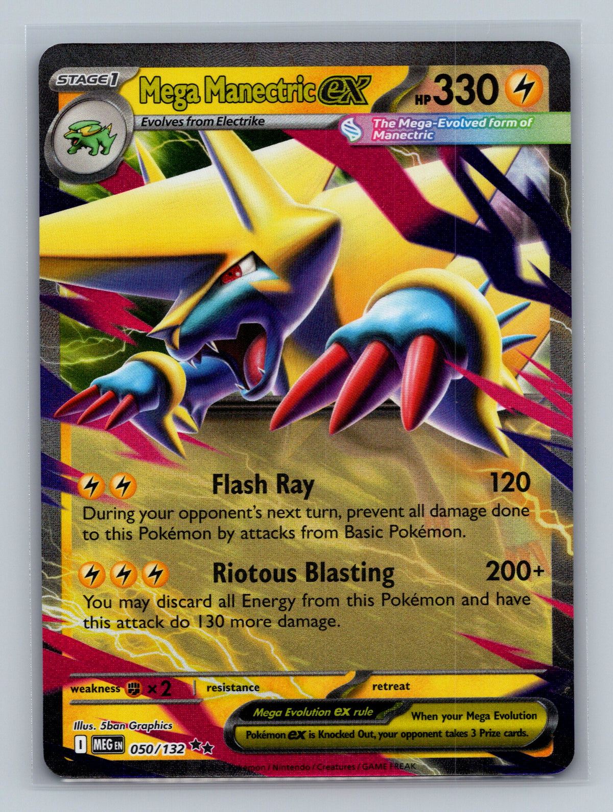 Mega Manectric ex - 050/132