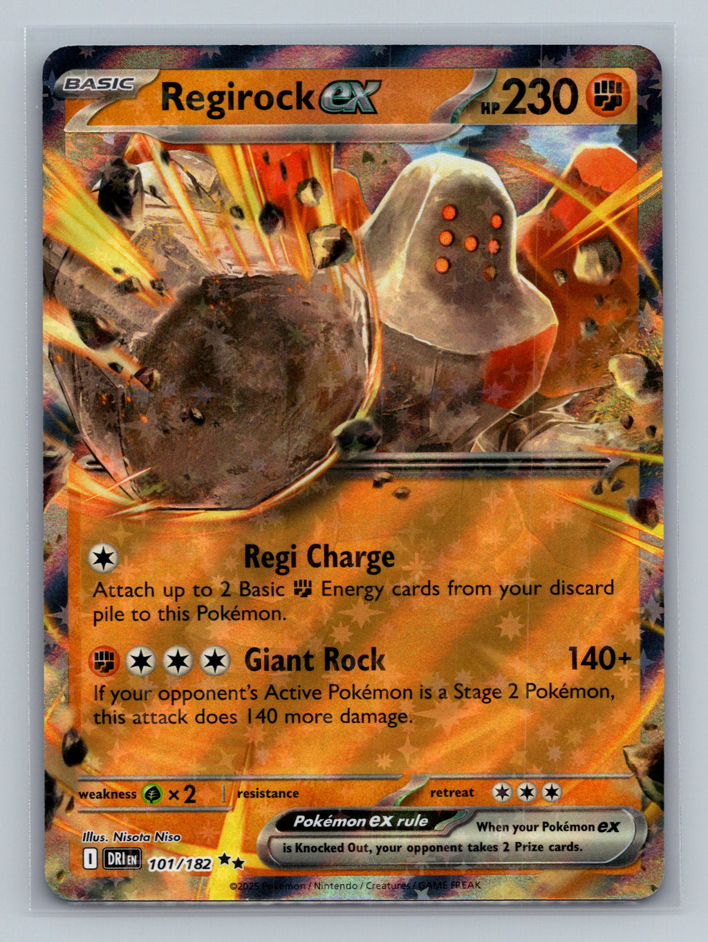 Regirock ex - 101/182