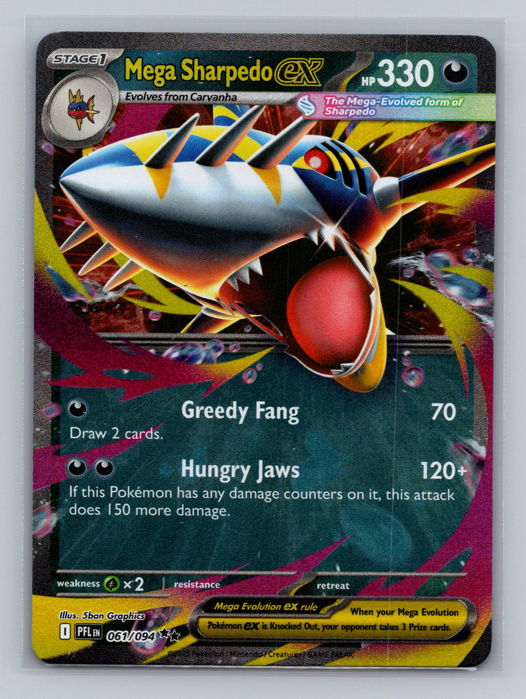 Mega Sharpedo ex - 061/094