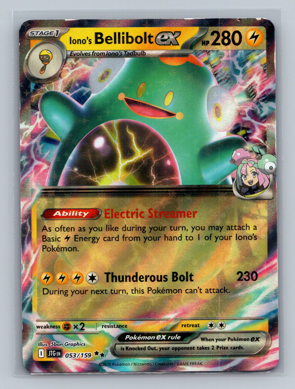 Iono's Bellibolt ex - 053/159