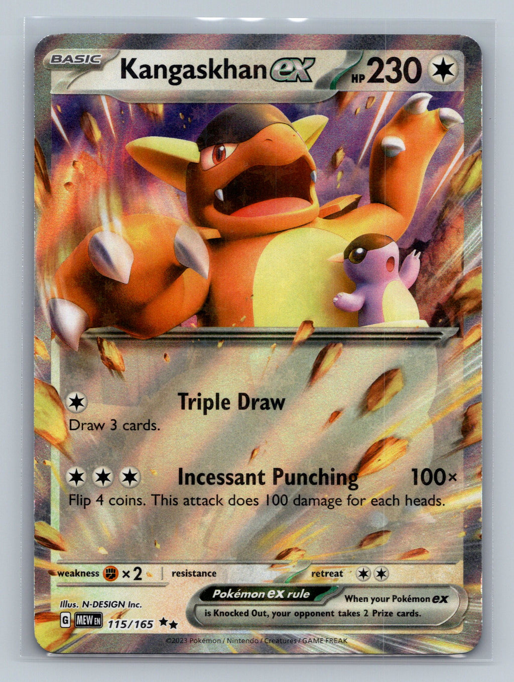 Kangaskhan ex - 115/165