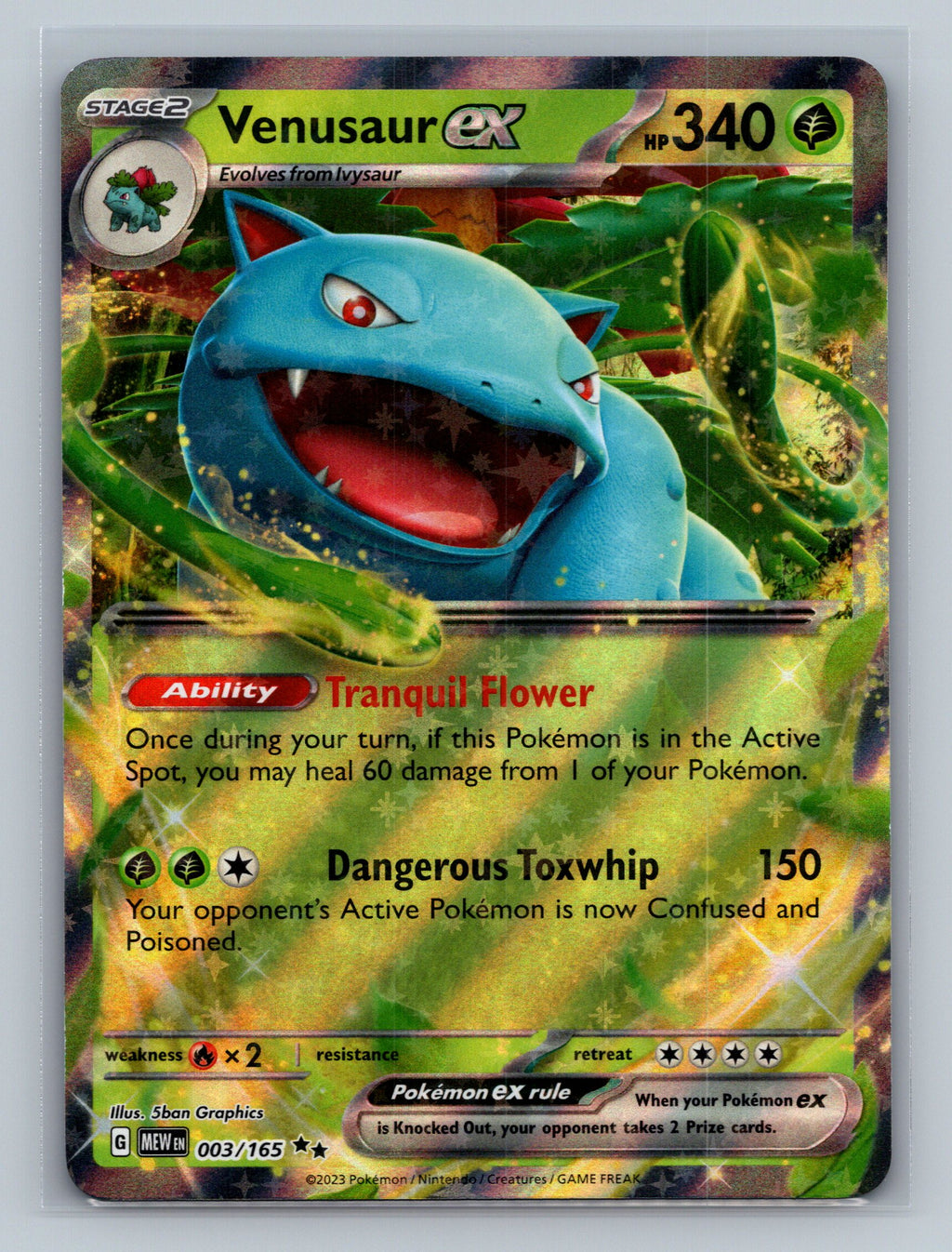 Venusaur ex - 003/165