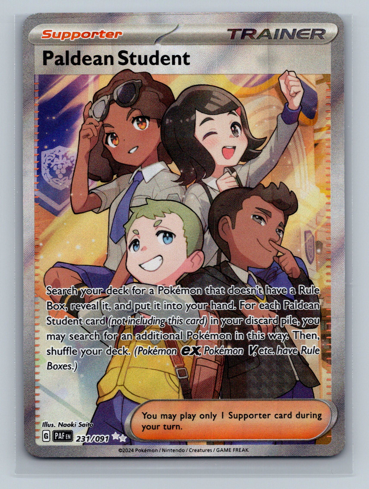 Paldean Student - 231/091