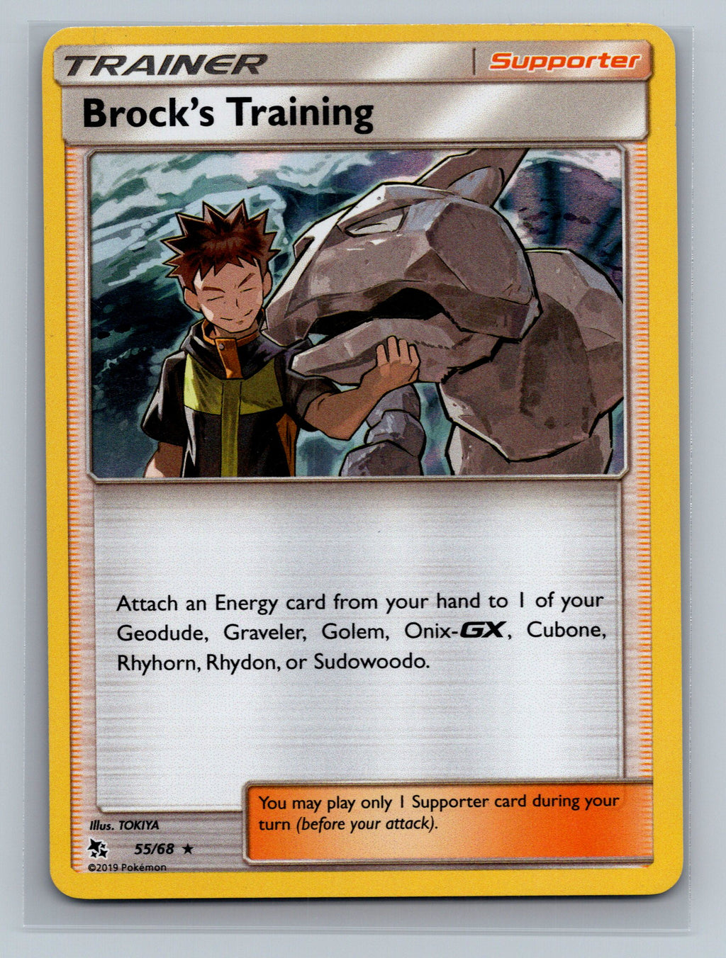 Brock's Training