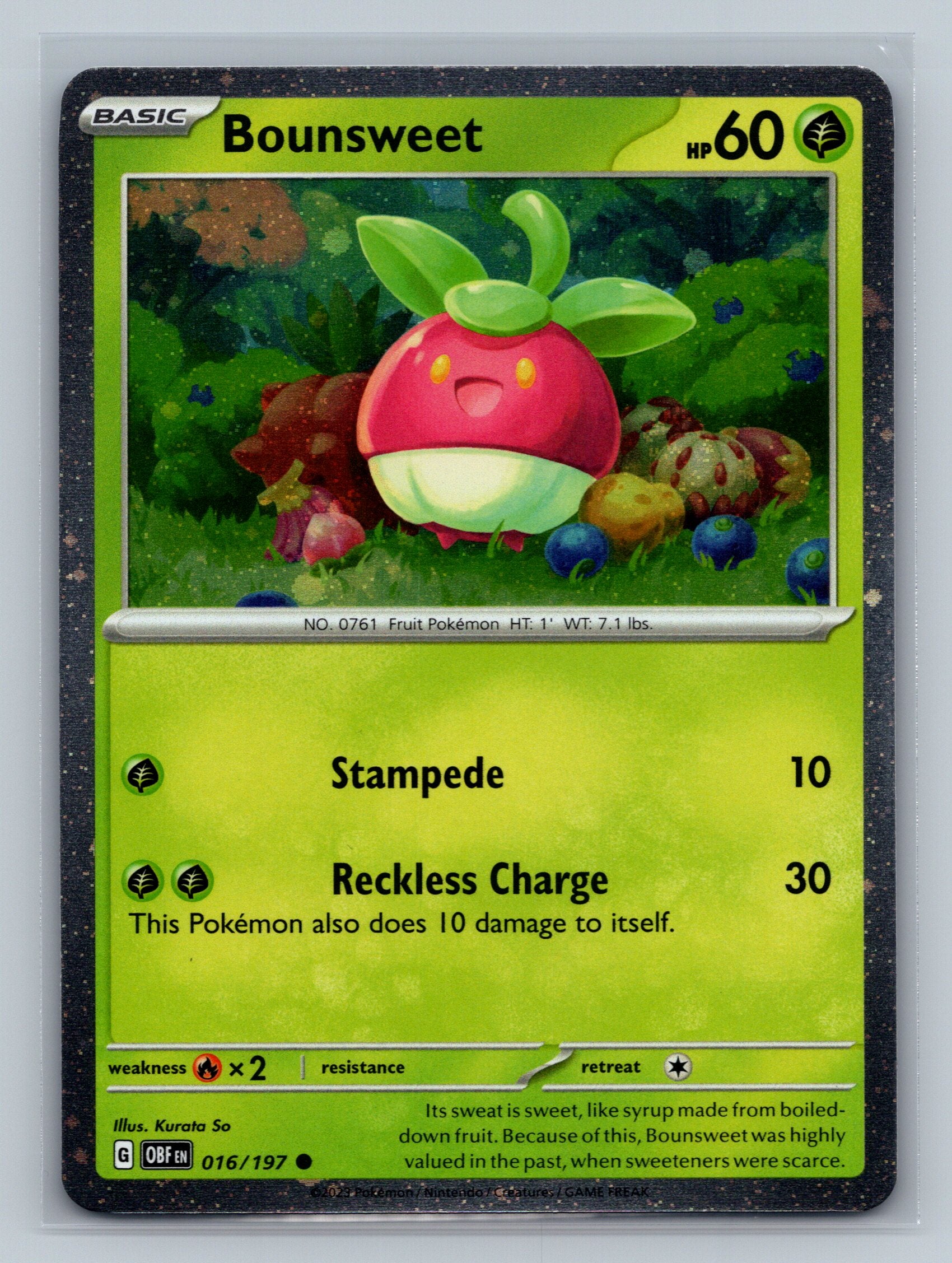 Bounsweet - 016/197 (Cosmos Holo)