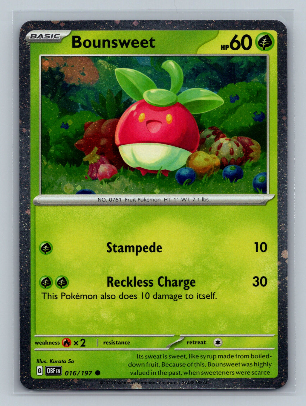 Bounsweet - 016/197 (Cosmos Holo)