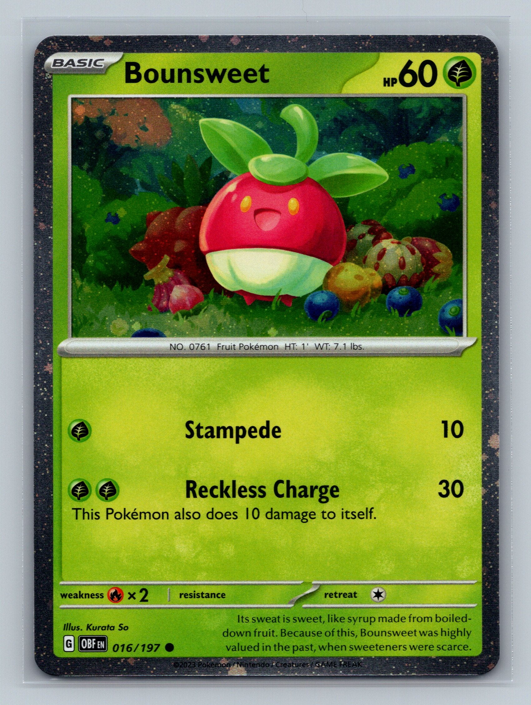 Bounsweet - 016/197 (Cosmos Holo)