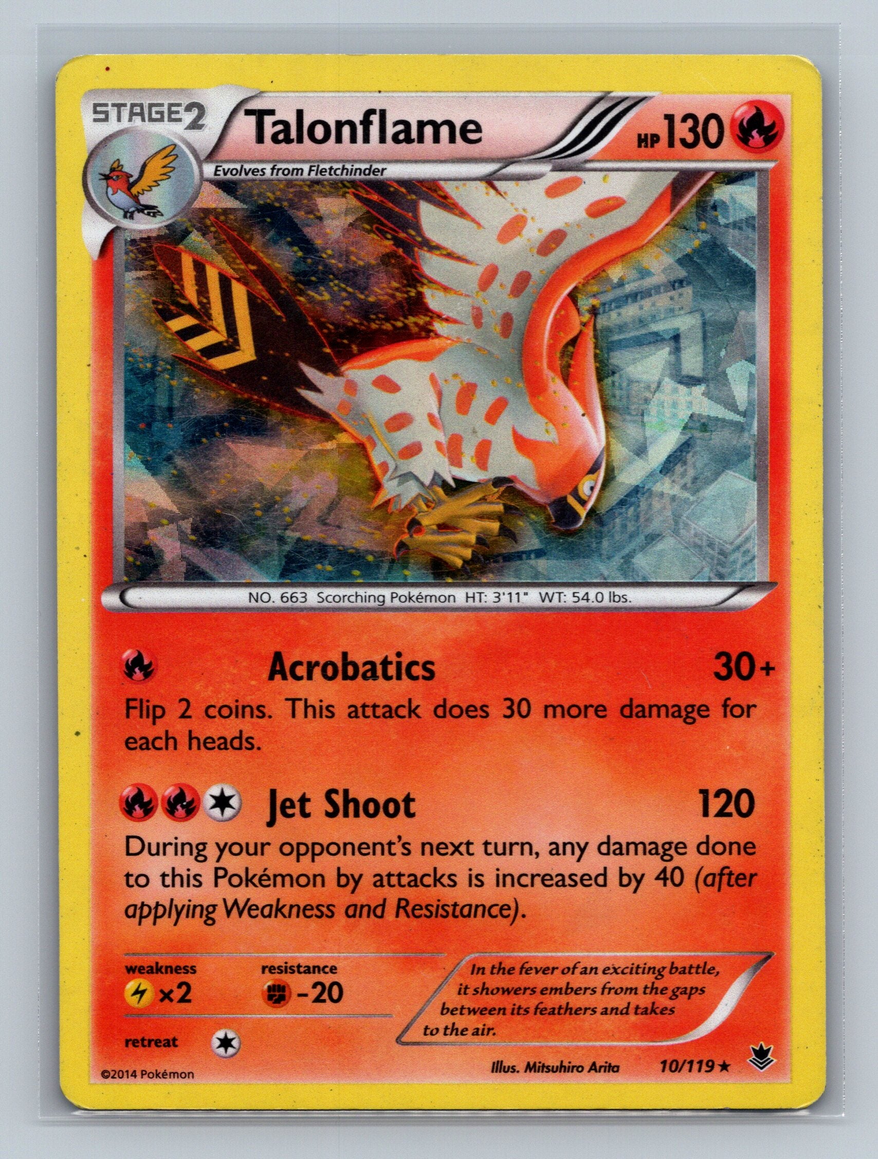 Talonflame - 10/119 (XY Phantom Forces)