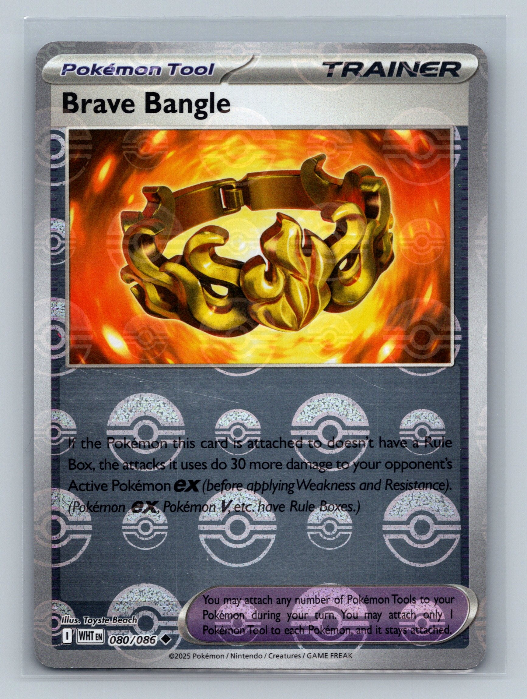 Brave Bangle (Poke Ball Pattern)