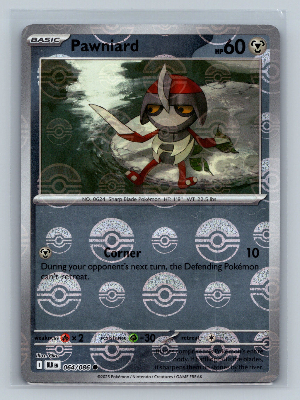 Pawniard (Poke Ball Pattern)