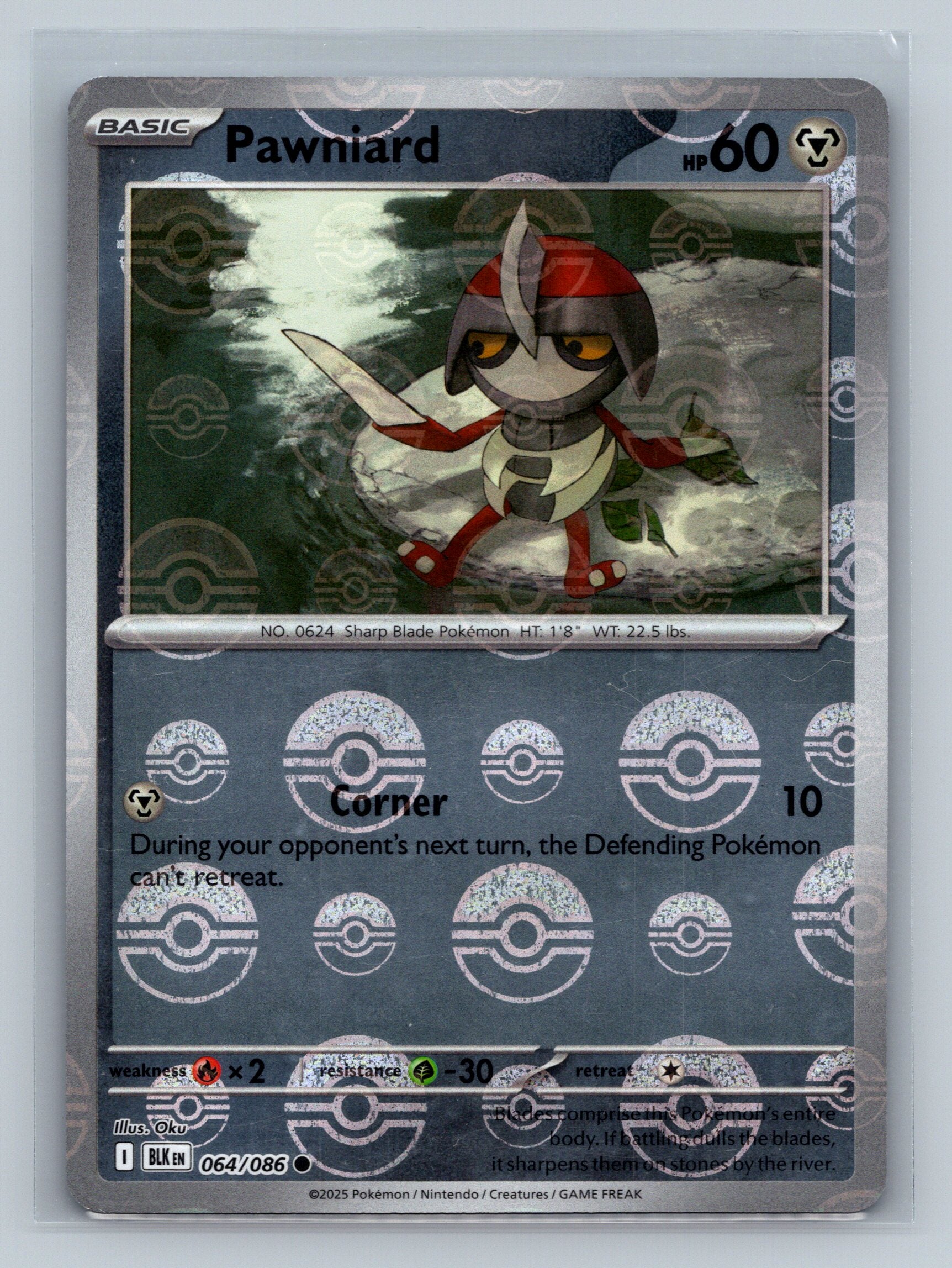 Pawniard (Poke Ball Pattern)