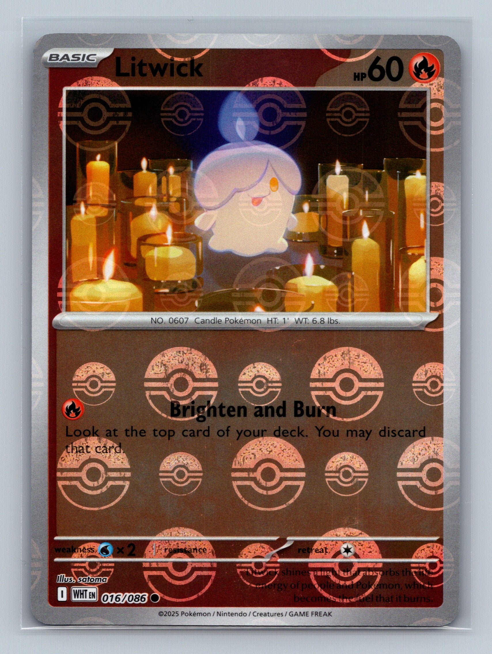 Litwick (Poke Ball Pattern)