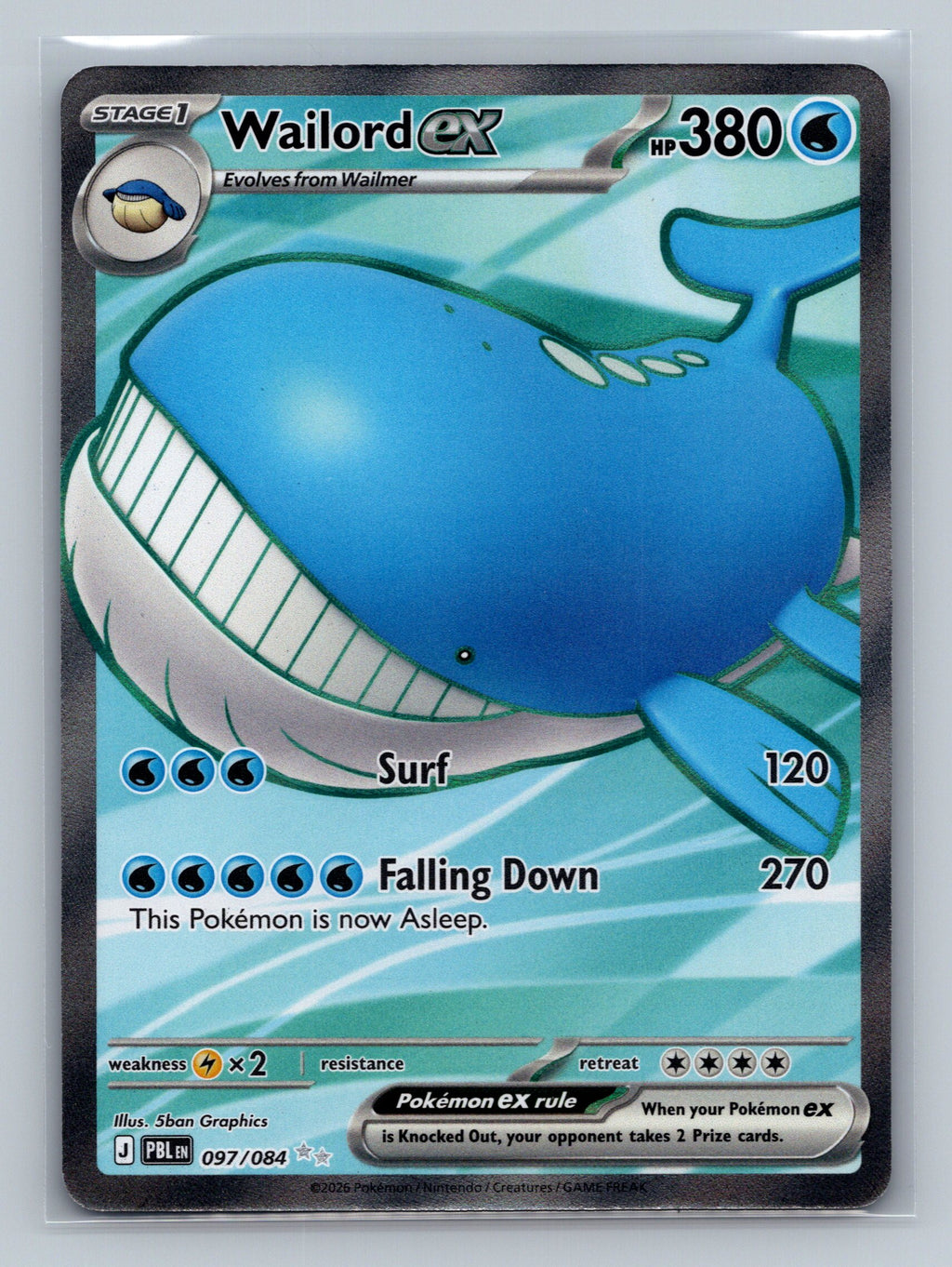Wailord ex - 097/084