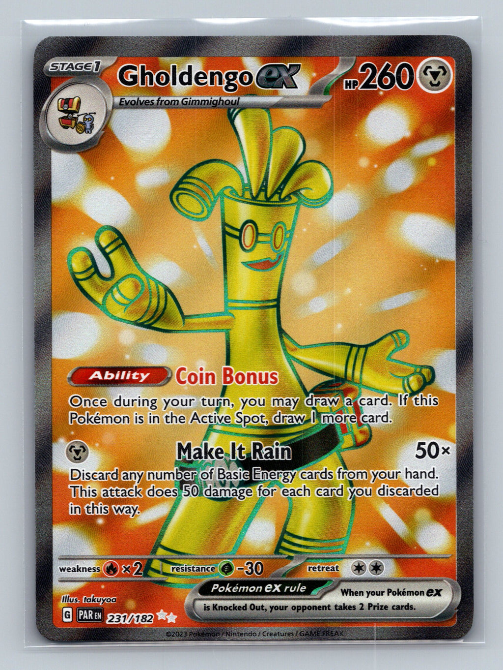 Gholdengo ex - 231/182