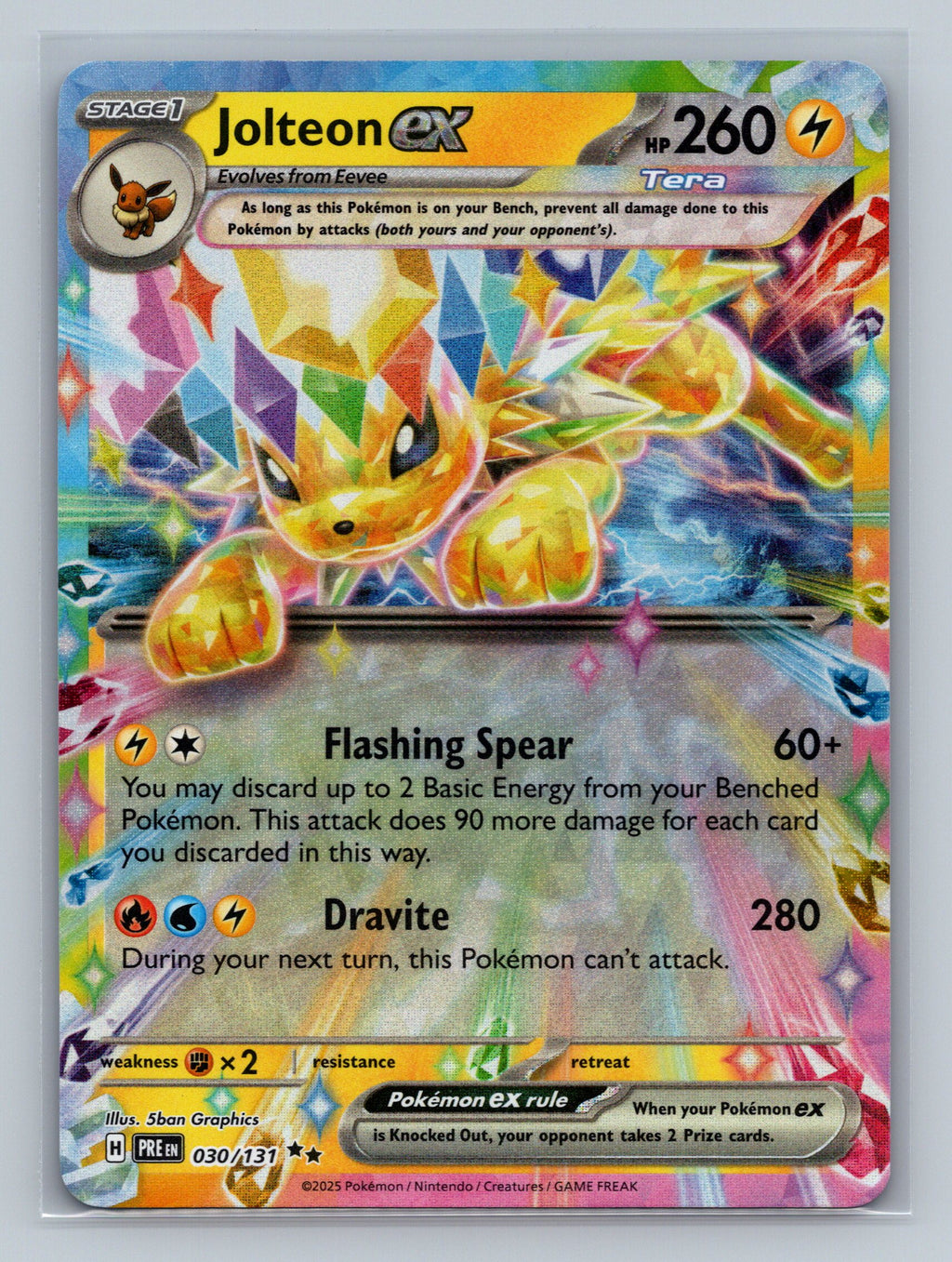 Jolteon ex - 030/131