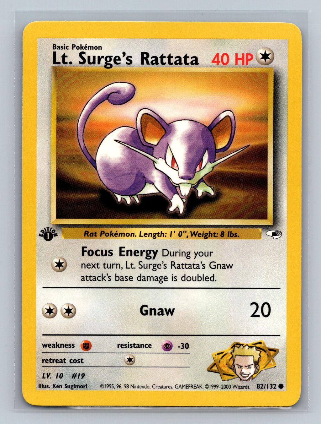Lt. Surge's Rattata