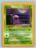 Grimer 48/62 FO Pokemon Card English Unlimited Lightly Played