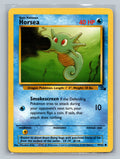 Horsea 49/62 FO Pokemon Card English Unlimited Lightly Played