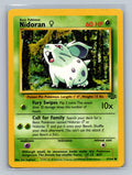 Nidoran F 57/64 JU Pokemon Card English Unlimited Lightly Played
