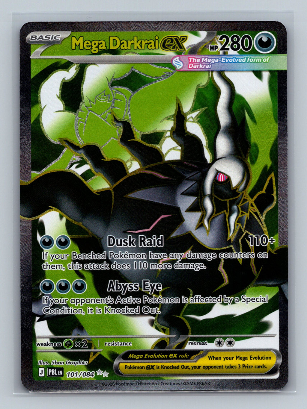 Mega Darkrai ex - 101/084