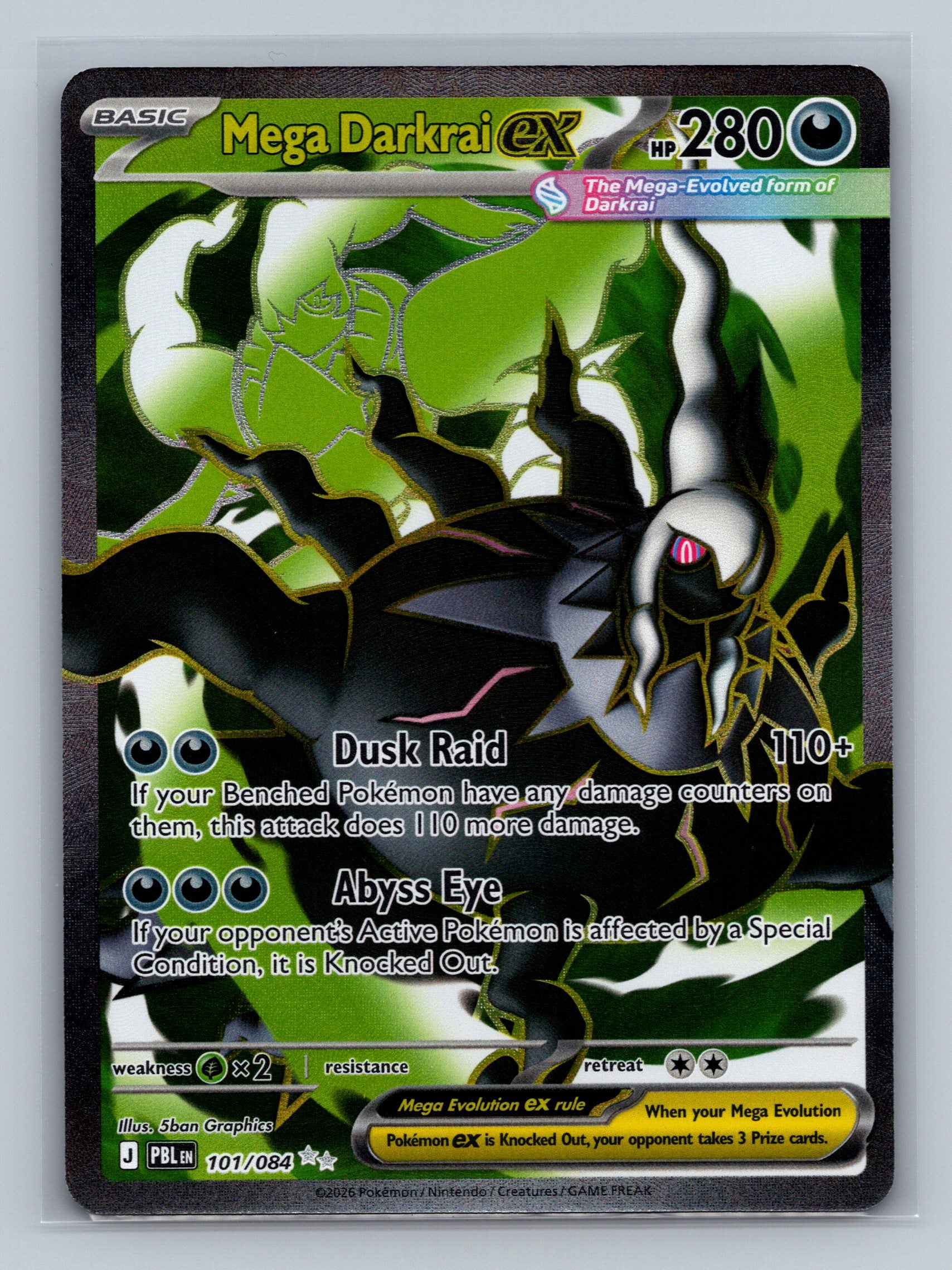 Mega Darkrai ex - 101/084