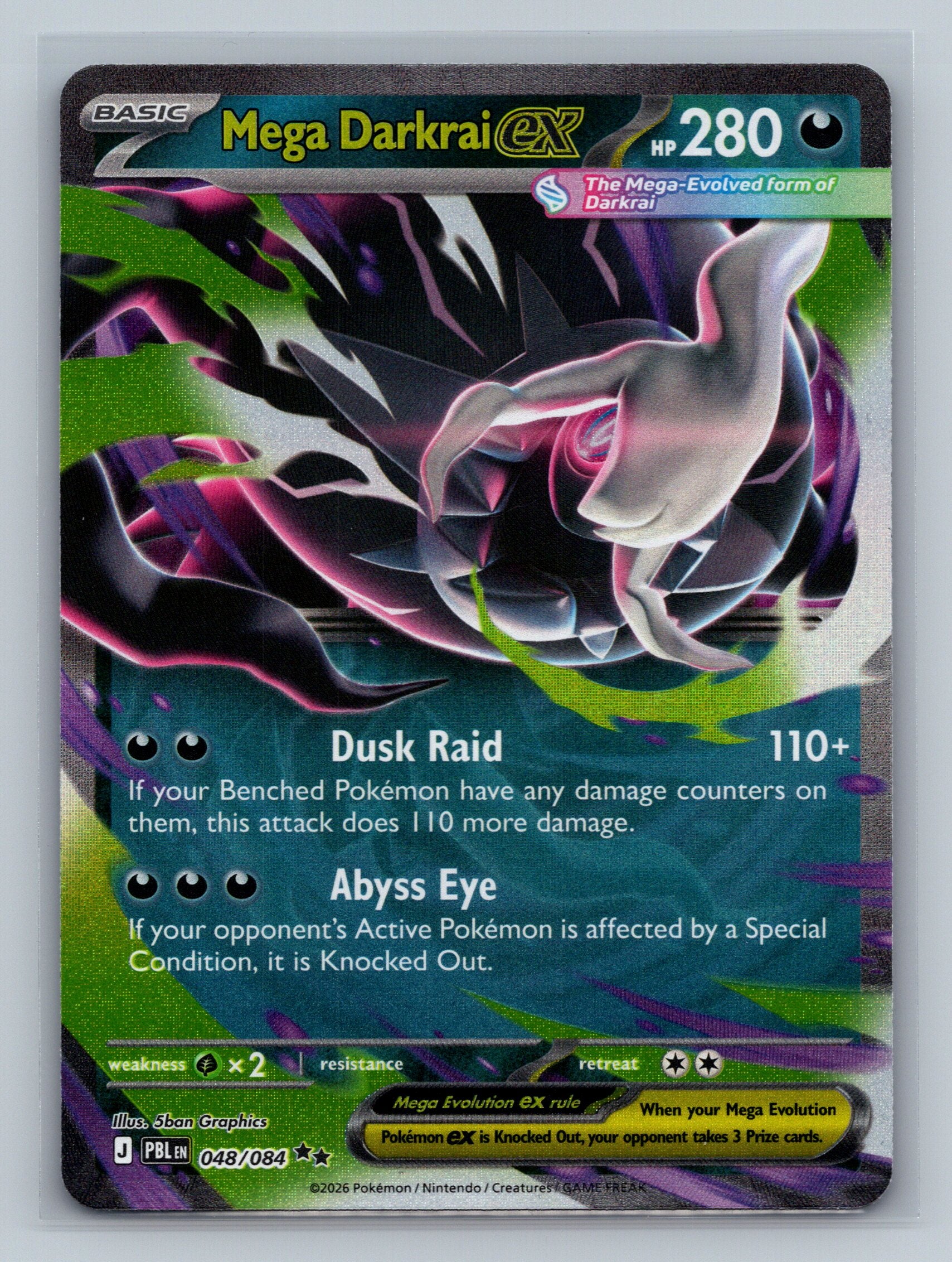 Mega Darkrai ex - 048/084