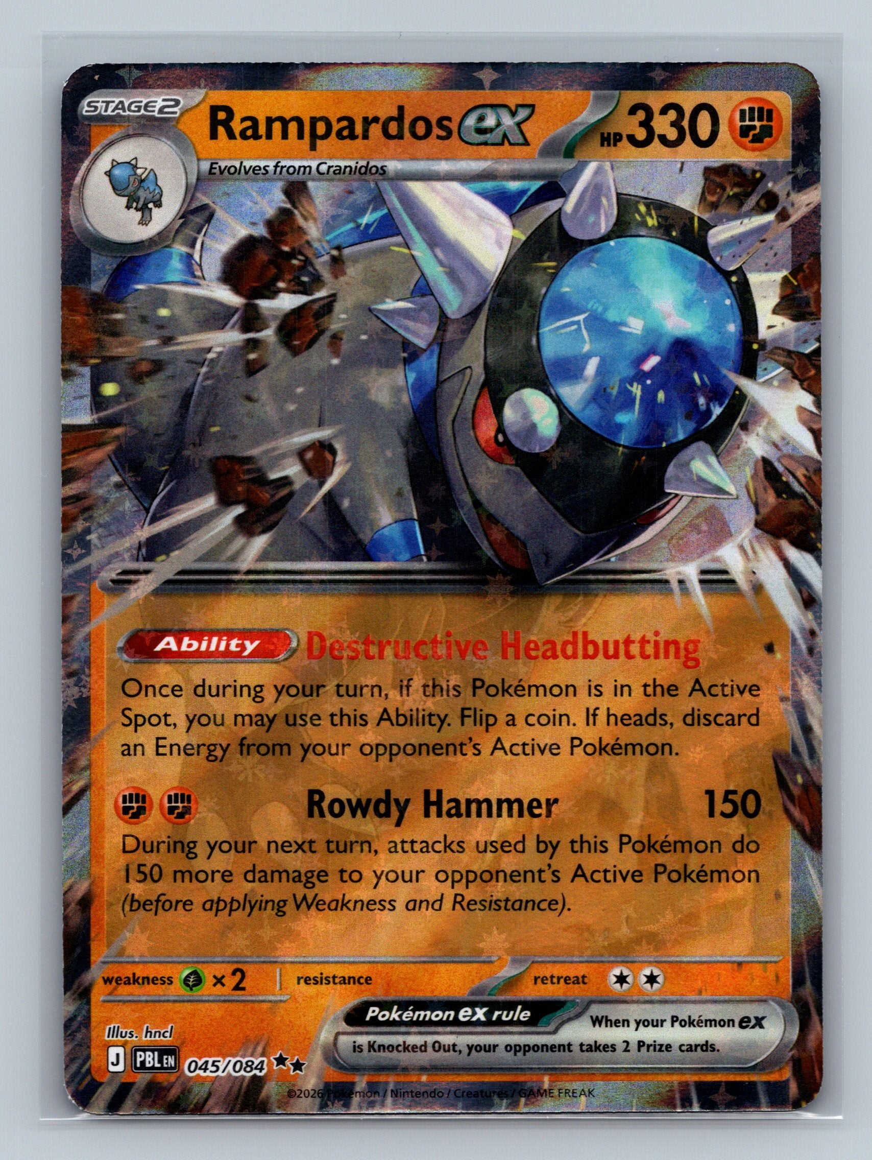Rampardos ex - 045/084