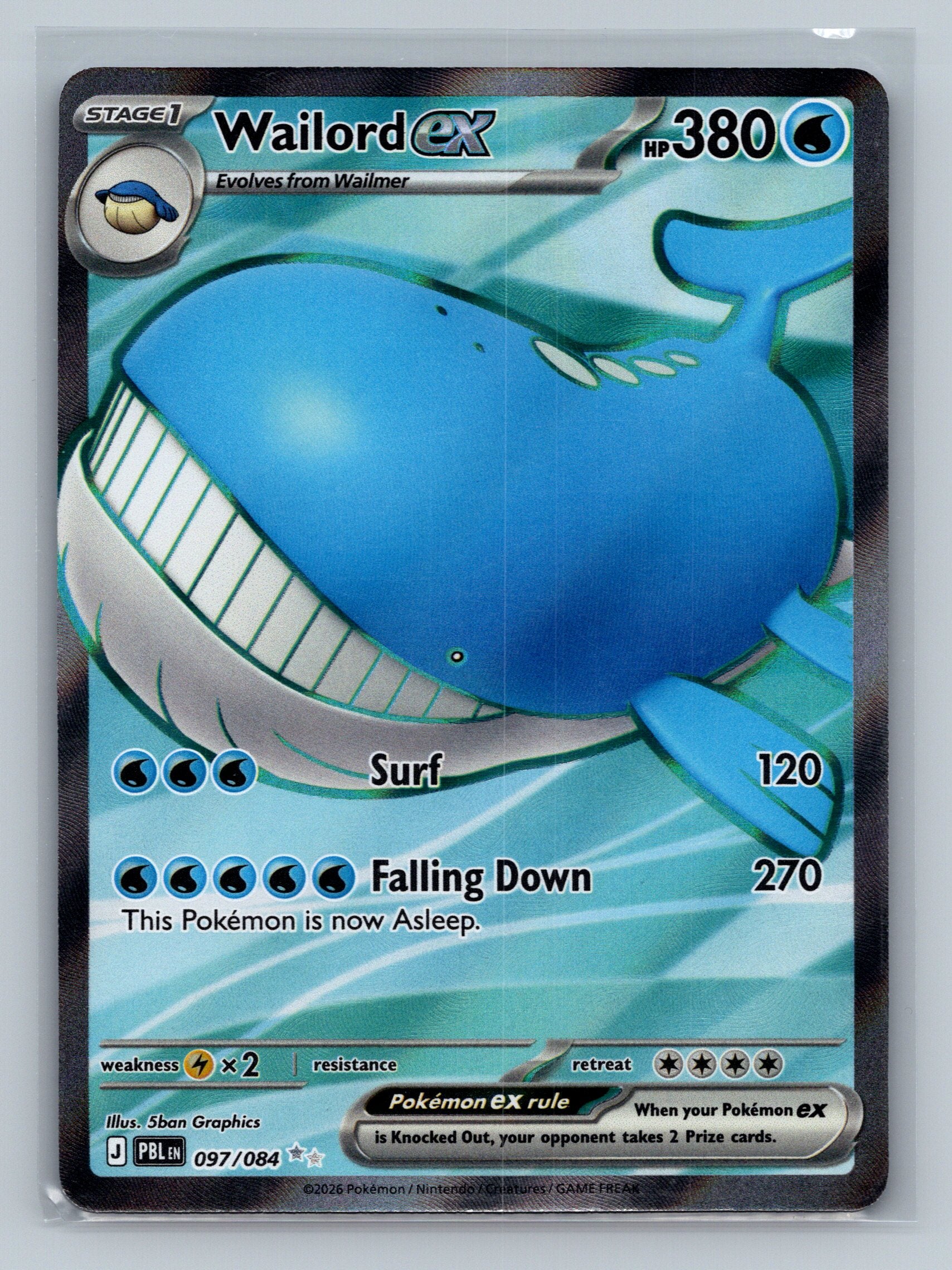 Wailord ex - 097/084