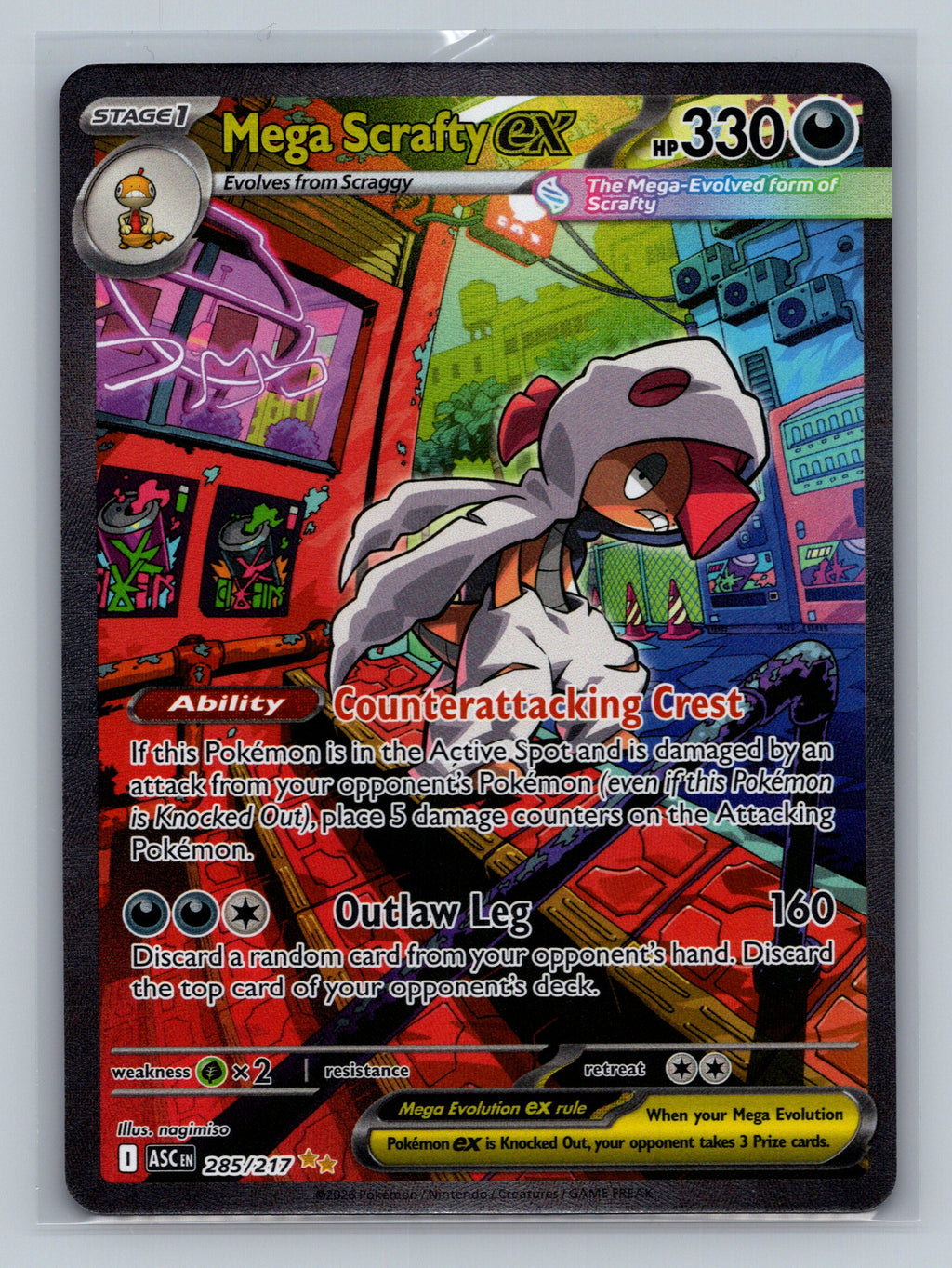 Mega Scrafty ex - 285/217