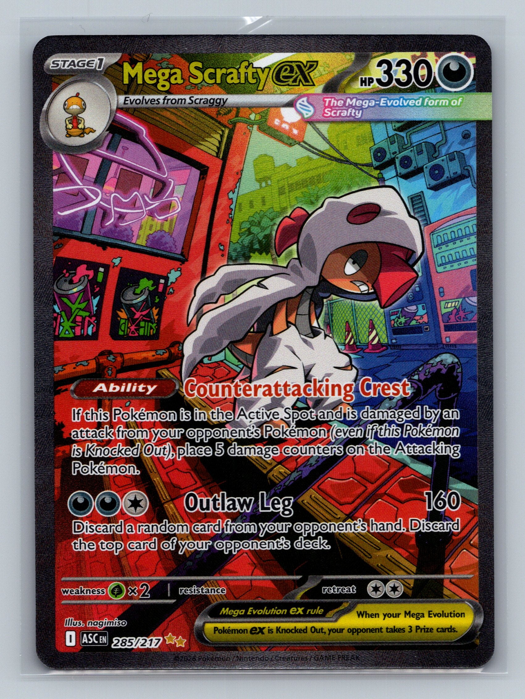 Mega Scrafty ex - 285/217