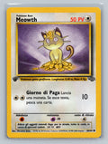Meowth 56/64 JU Pokemon Card English 1st Edition Lightly Played