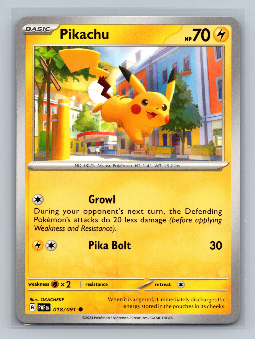 Pikachu - 018/091