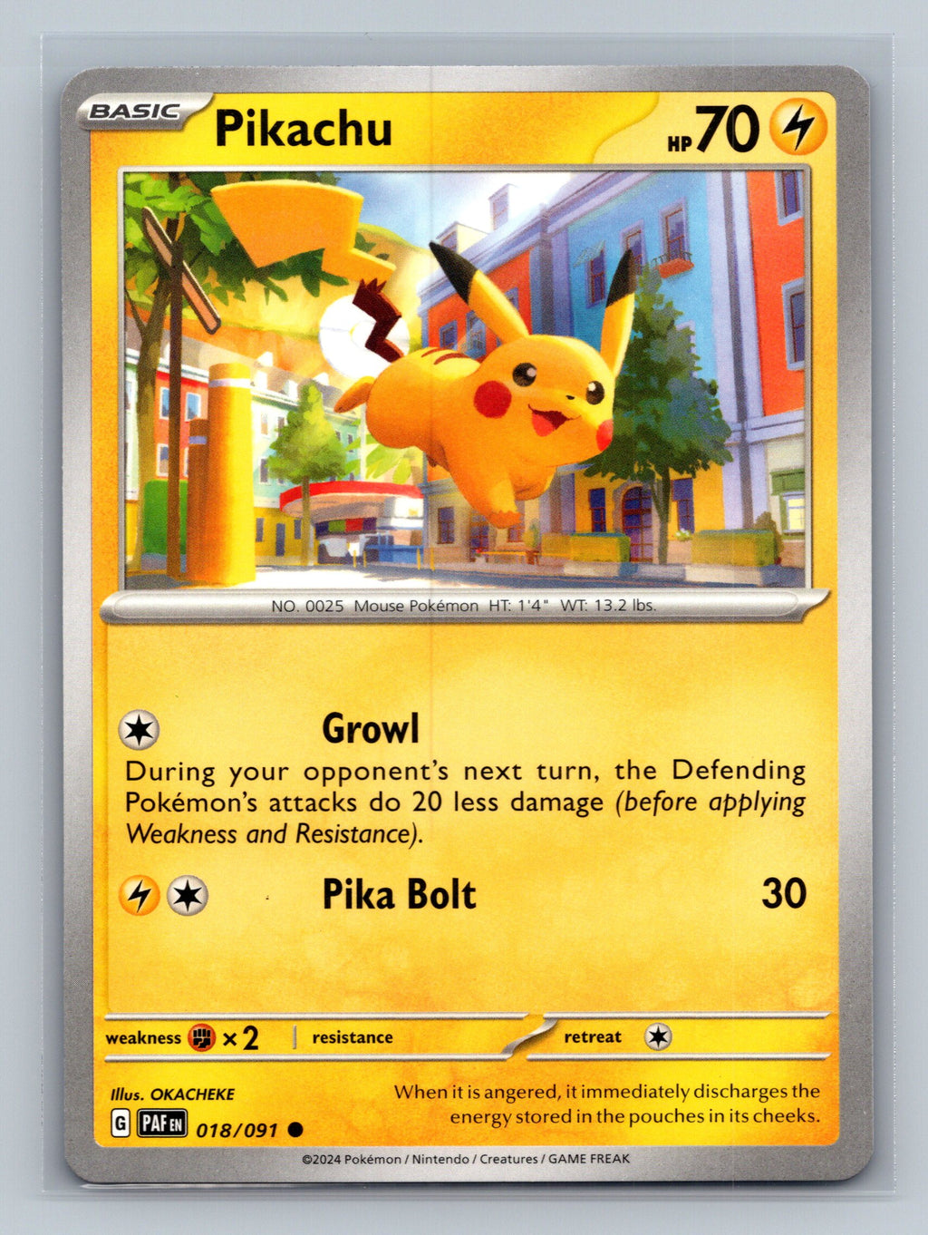 Pikachu - 018/091