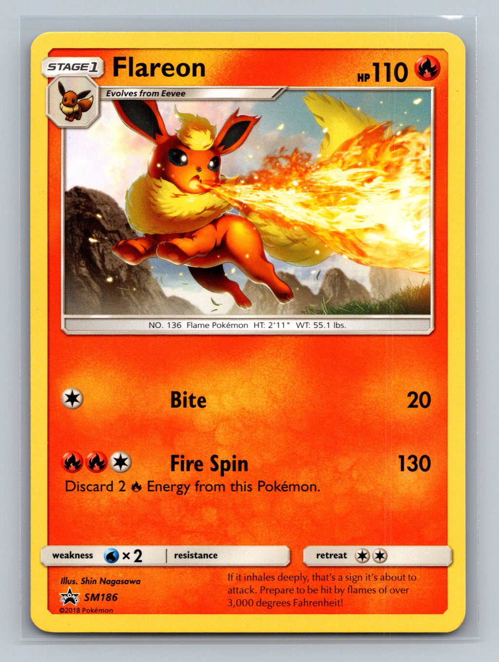 Flareon - SM186 (Let's Play, Eevee!)