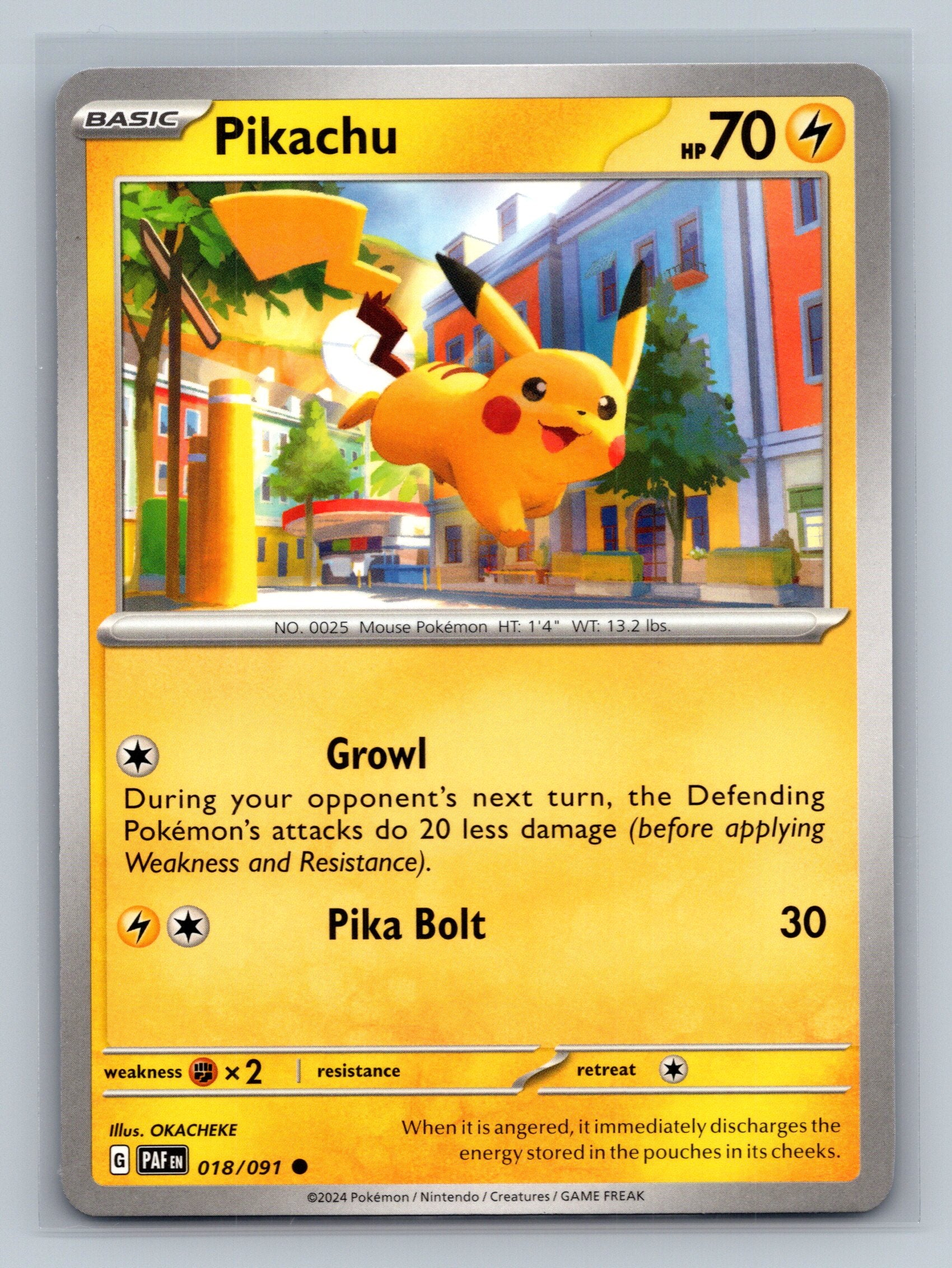 Pikachu - 018/091