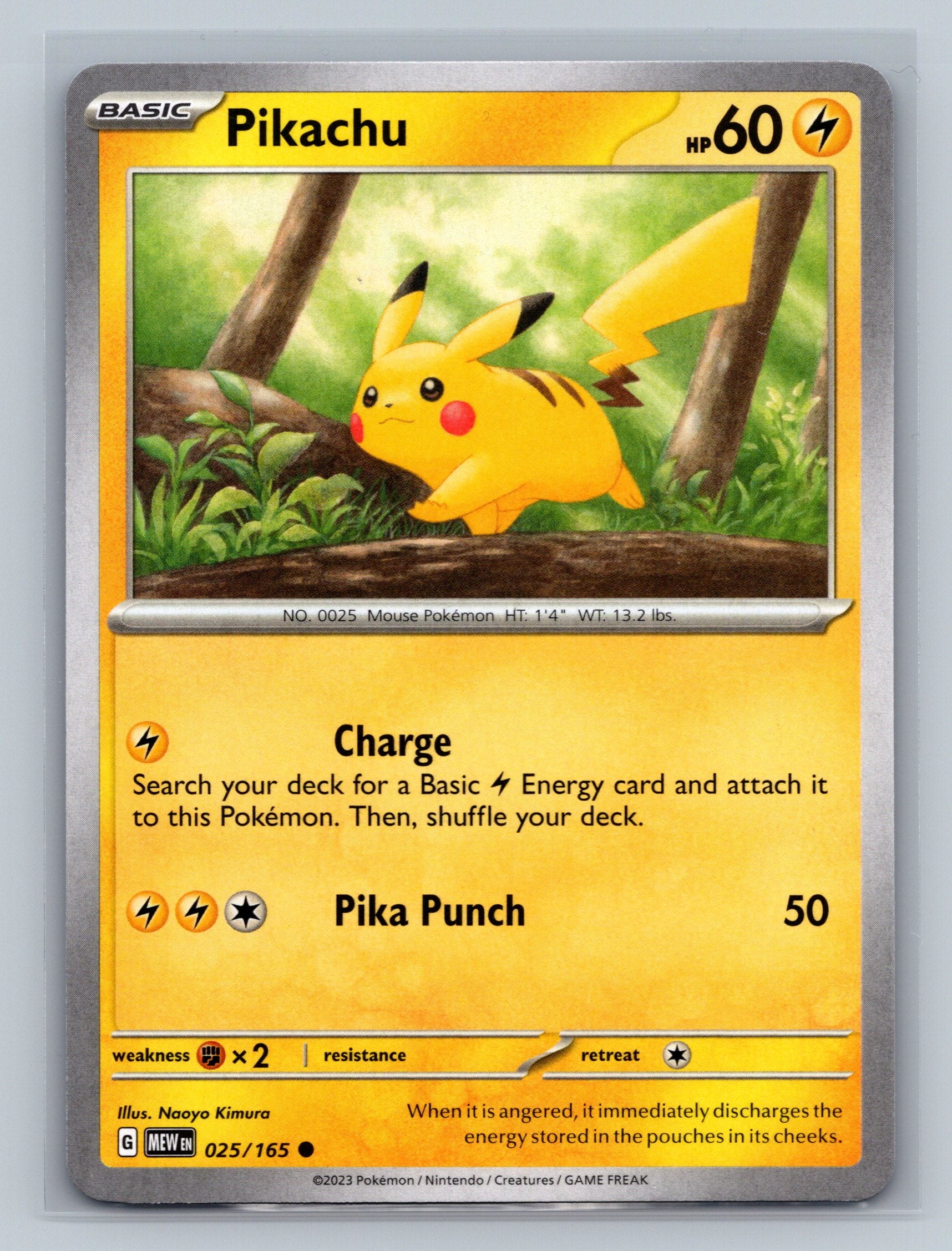 Pikachu - 025/165