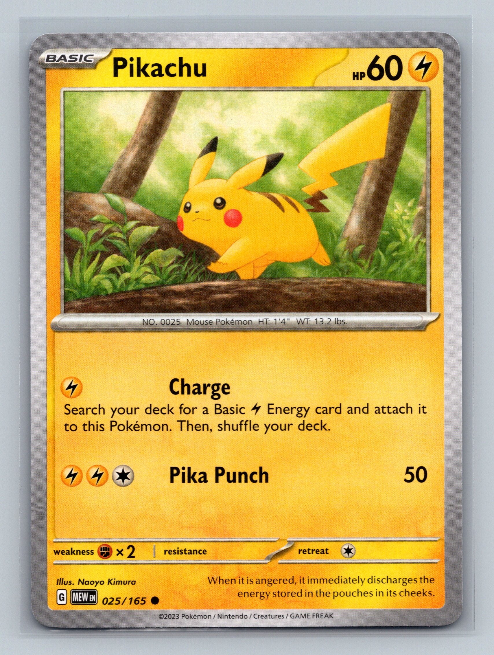 Pikachu - 025/165