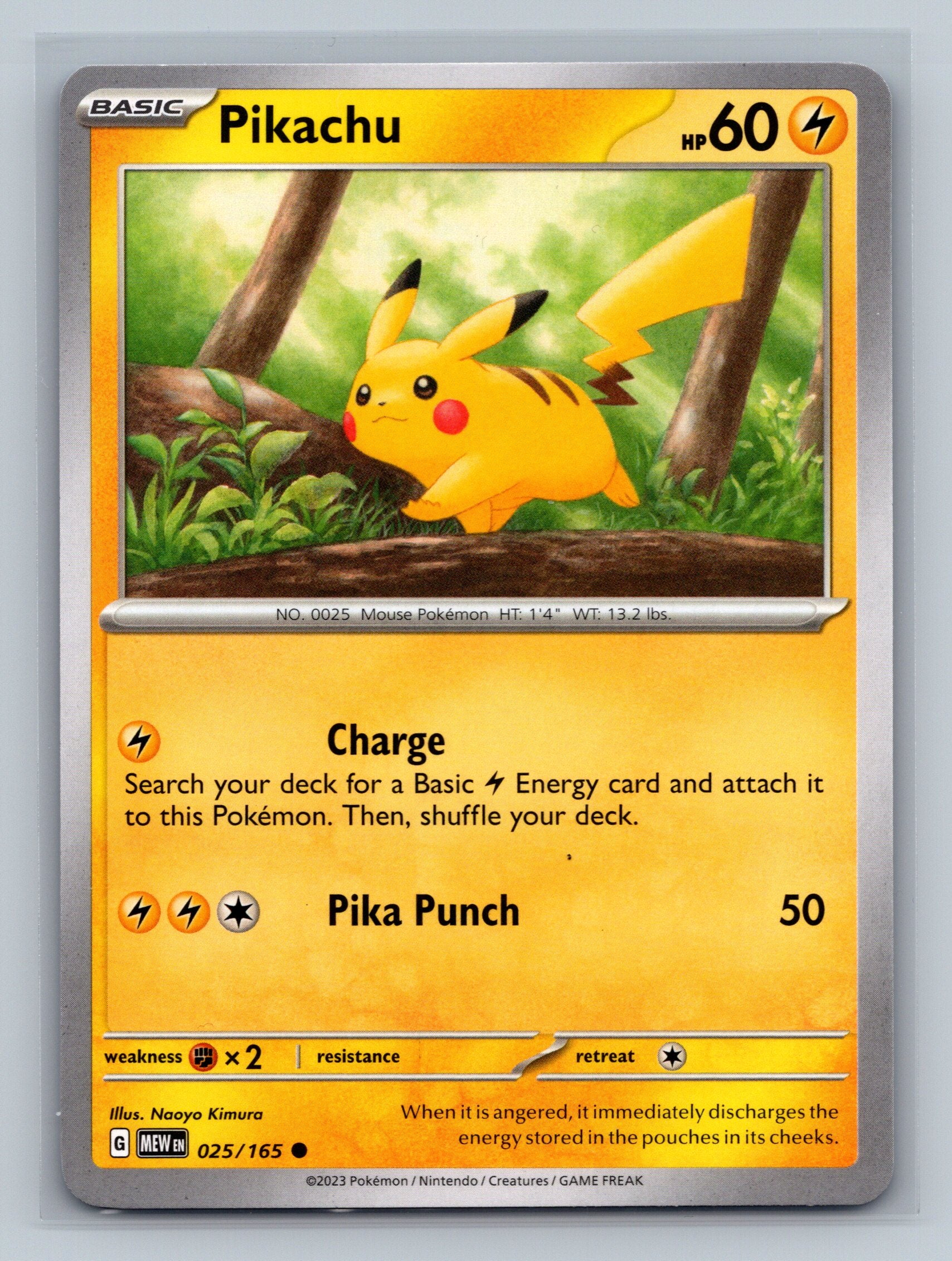 Pikachu - 025/165