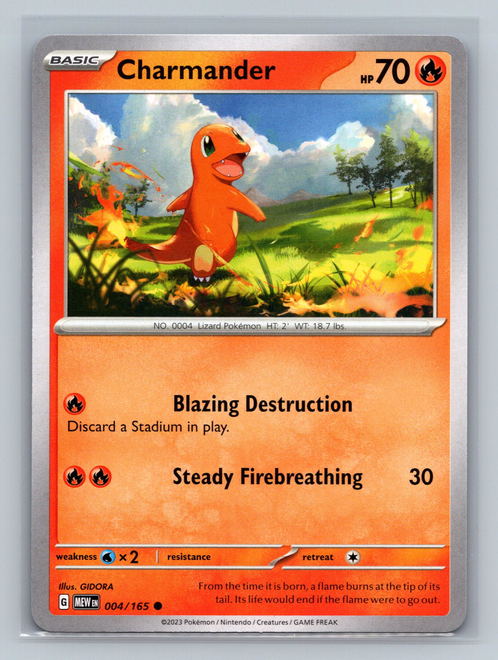 Charmander - 004/165