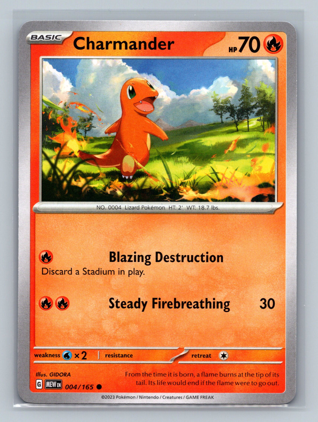 Charmander - 004/165