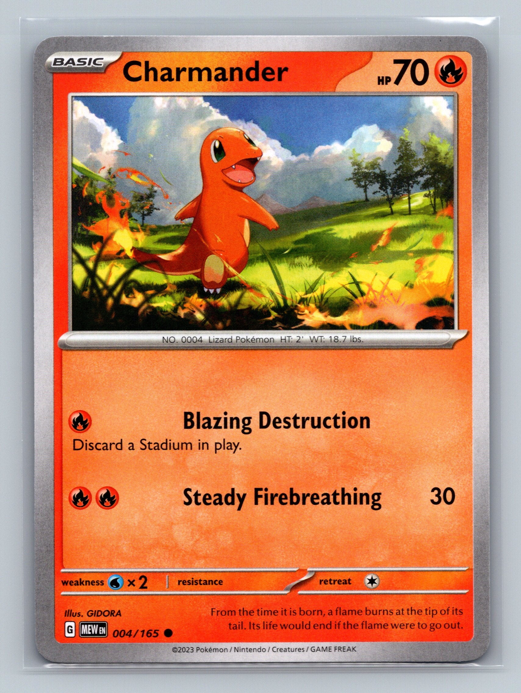 Charmander - 004/165