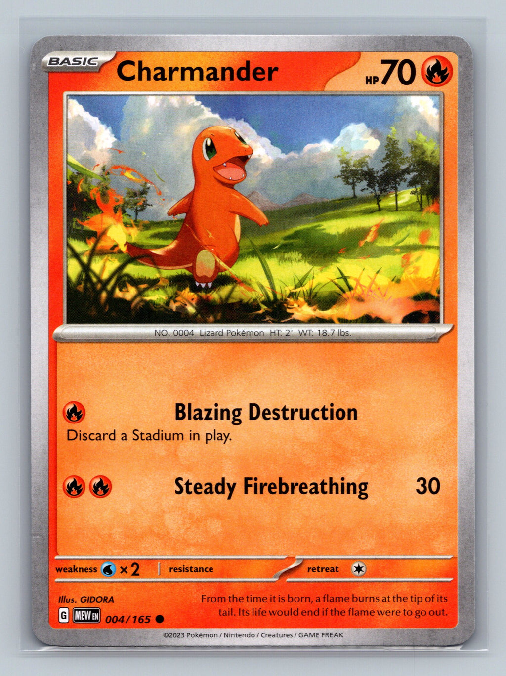 Charmander - 004/165
