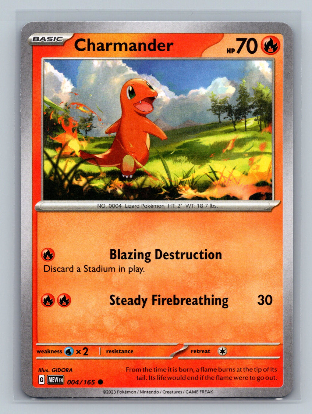 Charmander - 004/165