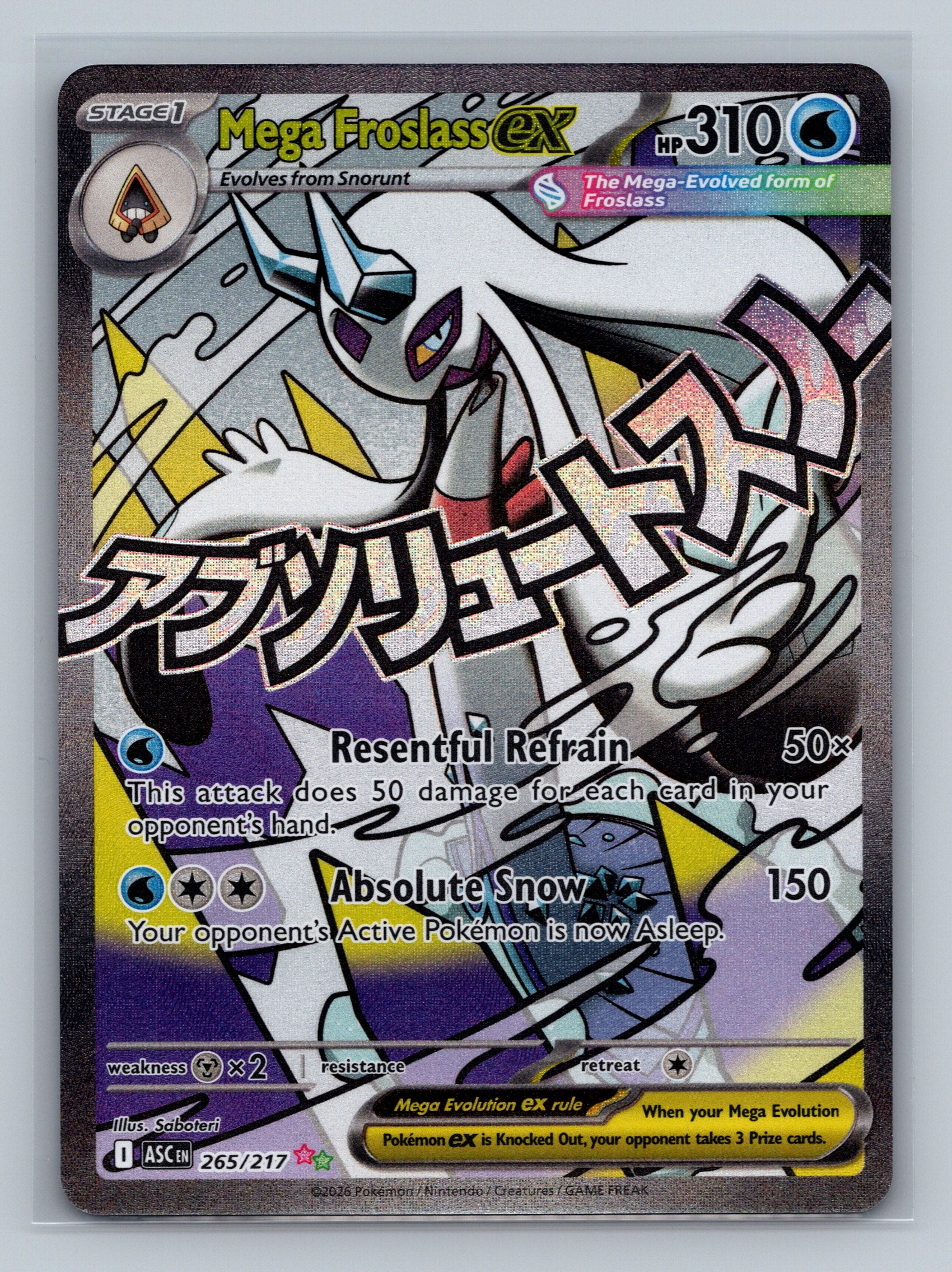 Mega Froslass ex - 265/217